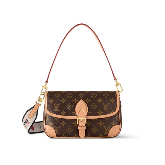 Louis Vuitton Diane Brown Monogram Shoulder Bag - 3 straps included 100% auth - Picture 1 of 16